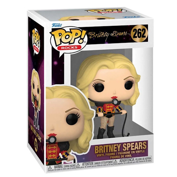 POP! Rocks: Britney Spears- Circus. #262, New/Mint Common - Picture 1 of 1